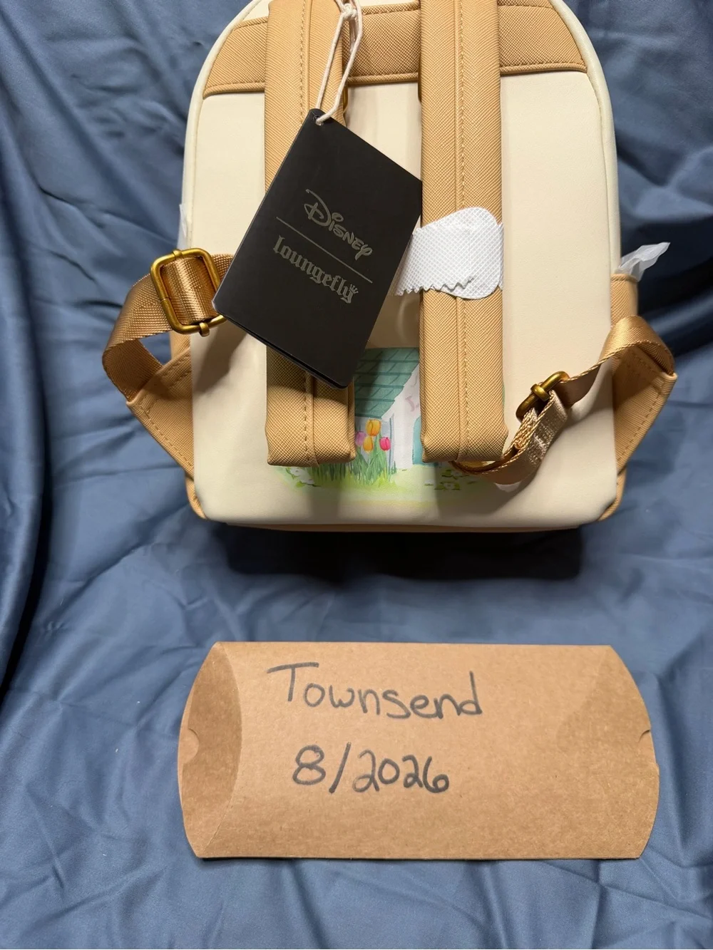 Disney x Loungefly Cream Lady and the Tramp Tulip Mini Backpack HT NWT